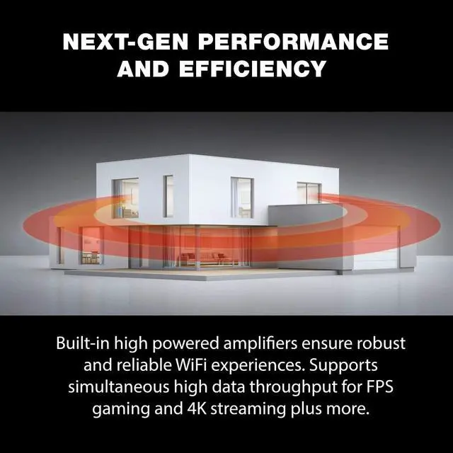 Alt view image 5 of 7 - D-Link EXO|AX AX5400 WiFi6 Gigabit Mesh Router - Mobile App. Managed - Voice Control - 4-port Gigabit Ethernet LAN - 2-port USB - (DIR-X5460-US)