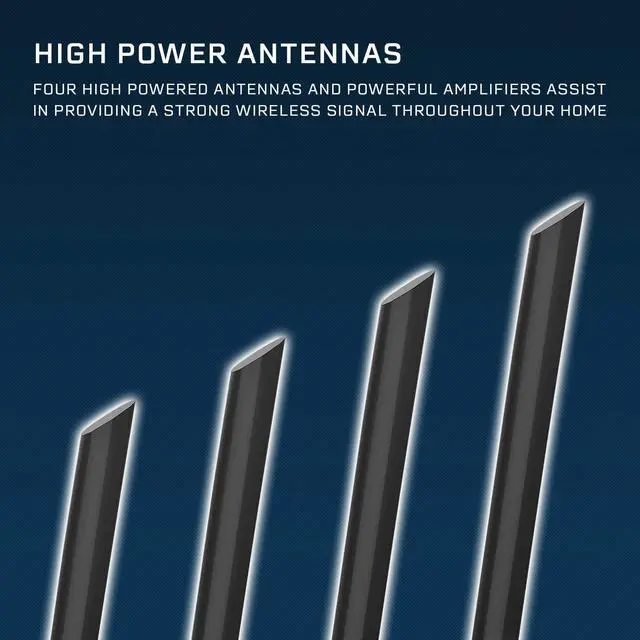 Alt view image 6 of 7 - D-Link WiFi Router, AC1750 Wireless Internet for Home Gigabit Streaming & Gaming Smart Dual Band MU-MIMO Parental Controls QoS (DIR-867-US), Black