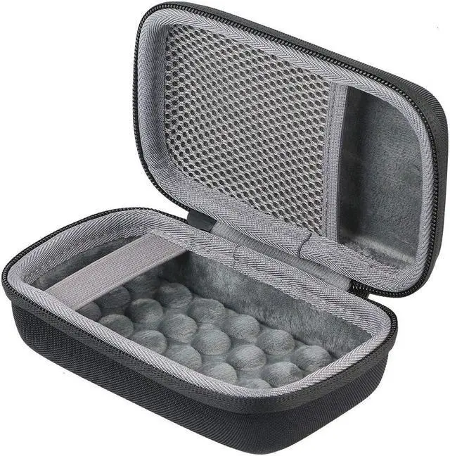 Alt view image 4 of 7 - co2CREA Hard Travel Case for GL.iNet GL-AXT1800 GL-AR750S-Ext Router | Compatible with Pocket-Sized Wi-Fi 6 Gigabit Travel Router, Protective Storage Bag with Mesh Pocket & Hand Strap