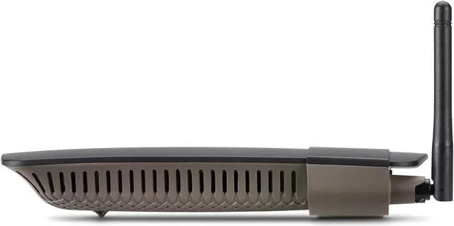 Alt view image 3 of 5 - Linksys EA6100 AC1200 Wi-Fi Wireless Dual-Band Router Black