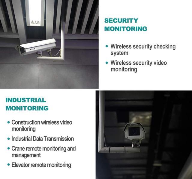 Alt view image 7 of 7 - KuWFi Waterproof Outdoor 4G LTE CPE SIM Card WiFi Router 150Mbps CAT4 SIM LTE Routers Work with IP Camera or Outside WiFi Coverage with 2pcs Antenna Only Work with SIM Card Mode Not for USA