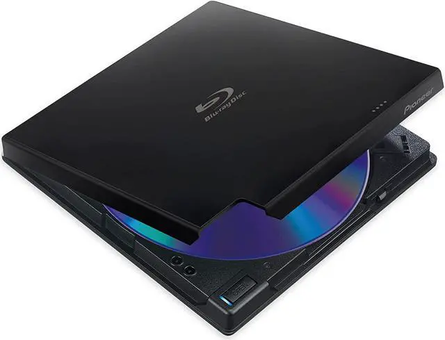 Alt view image 2 of 3 - Pioneer BDR-XD07TB 6X Slim Portable USB 3.0 BD/DVD/CD Burner - Black
