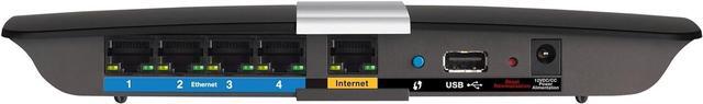Alt view image 6 of 7 - Linksys N900 Wi-Fi Wireless Dual-Band+ Router with Gigabit & USB Ports, Smart Wi-Fi App Enabled to Control Your Network from Anywhere (EA4500)