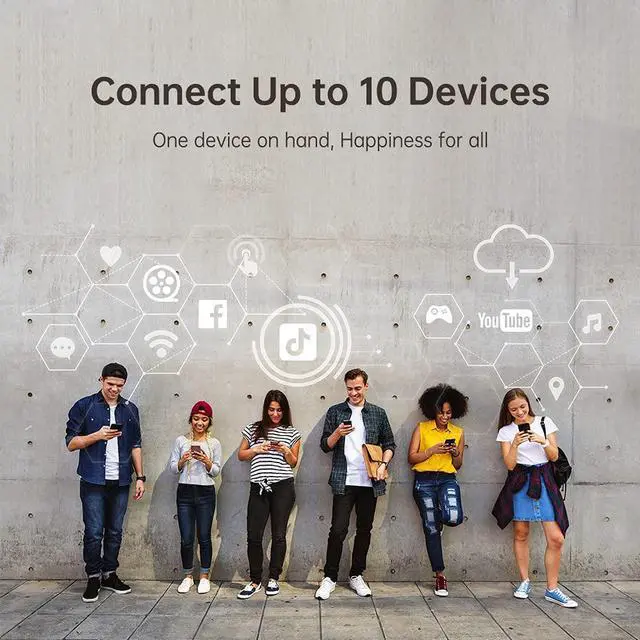 Alt view image 6 of 7 - GlocalMe U3 Mobile Hotspot & Protective Case, Wireless Portable WiFi for Travel in 140+ Countries, No SIM Card Needed,Smart Local Network Auto-Selection, High Speed WiFi with US 8GB & Global 1GB Data