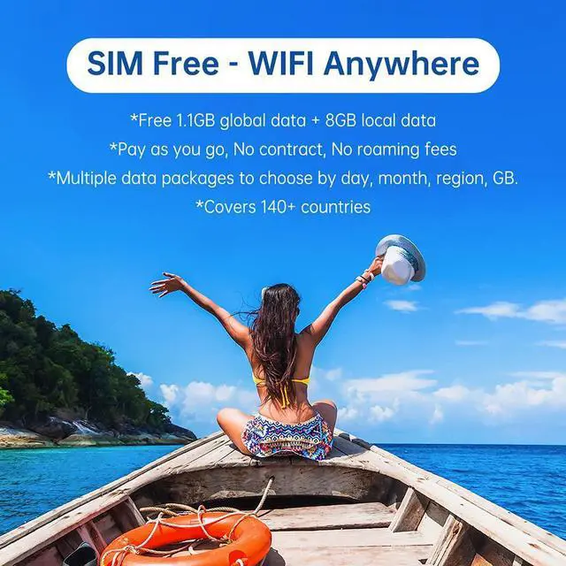 Alt view image 4 of 7 - GlocalMe U3 Mobile Hotspot & Protective Case, Wireless Portable WiFi for Travel in 140+ Countries, No SIM Card Needed,Smart Local Network Auto-Selection, High Speed WiFi with US 8GB & Global 1GB Data