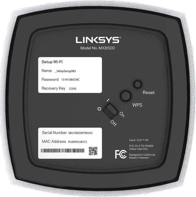 Alt view image 5 of 6 - Linksys MX8502 Atlas Max 6E Tri-Band Mesh Wi-Fi 6E System (2 Pack)