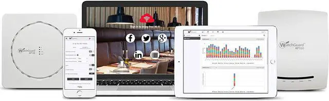 Alt view image 5 of 6 - WatchGuard Indoor AP125 with 3YR Secure Wi-Fi 802.11ac Wave 2 2x2:2 MU-MIMO (WGA15733)