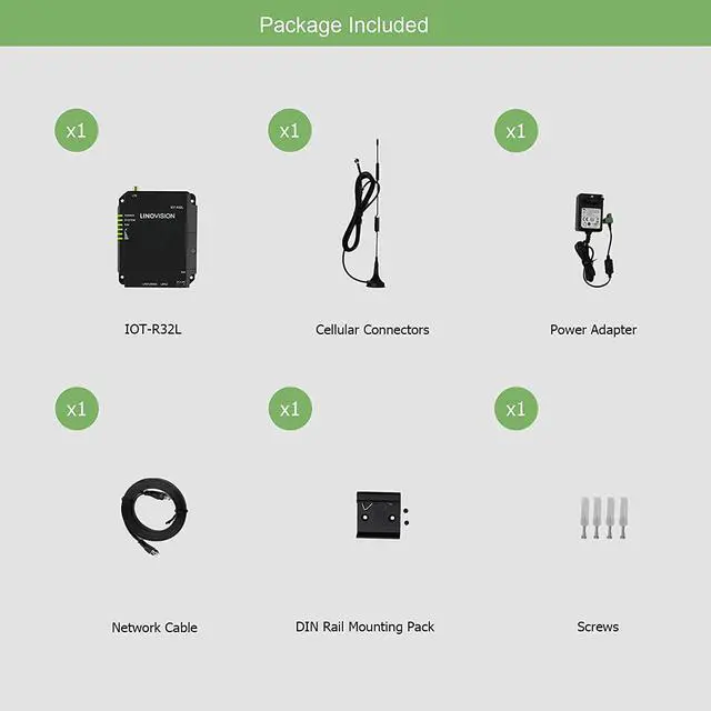 Alt view image 7 of 7 - LINOVISION Industrial Unlocked 4G LTE Router for AT&T and T-Mobile SIM Cards, Secure VPN Access, Centralized Cloud Management, Rugged Compact Cellular Router for M2M/IOT Applications Like ATM, Kiosks