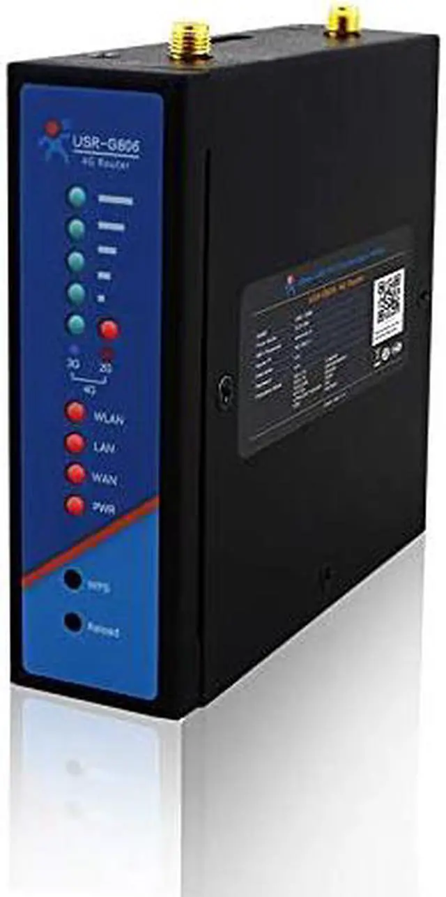 Alt view image 2 of 5 - USR-G806 Industrial 3G 4G Routers Support 802.11b/g/n and SIM Card Slot with APN VPN