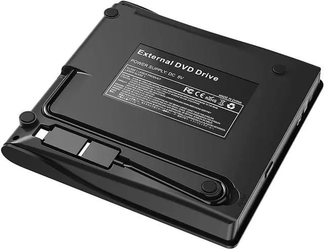 Alt view image 2 of 7 - USB 3.0 Type-C DVD RW DVD Writer External DVD Drive Multi Ultra Slim Portable DVD Writer Drive for Laptop Desktop PC external dvd drive usb 3.0 usb c cds burner portable cds/dvd+/-rw drive/dvd player