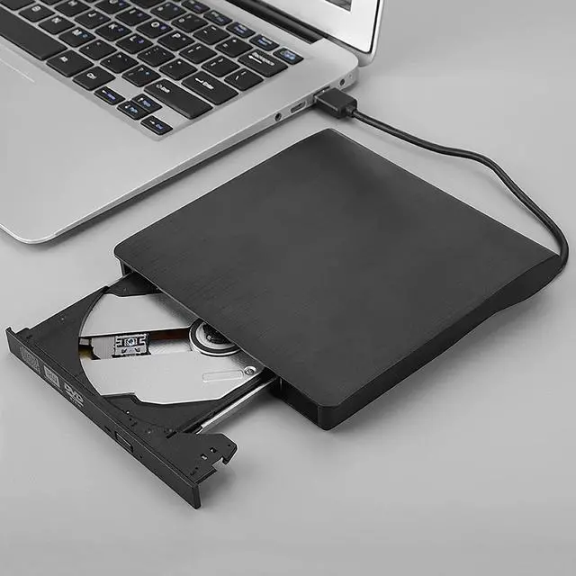 Main image of External CD/DVD Drive for Laptop, DVD Recorder disc writer, DVD Writer USB 3.0 External 8X DVD 24X CD High Speed Portable DVD CD Drive Recorder for Windows for Mac Computer Laptop
