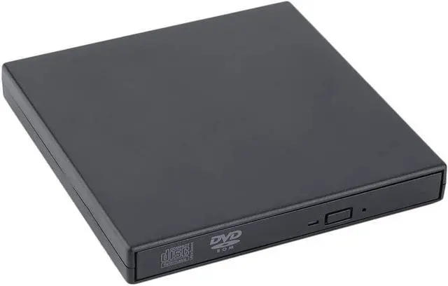 Main image of JINDAO Light 13.513.21.6 cm Ultra Thin External Slot-in USB 2.0 External DVD Combo CD-RW Burner Drive CD±RW DVD ROM Black Laptop Drive External DVD Drive