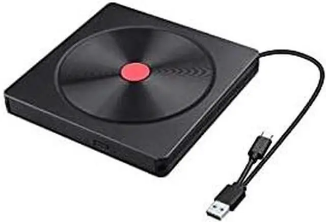 Alt view image 3 of 6 - JINDAO External DVD Drive USB 3.0 Portable CD/DVD+/-RW Drive/DVD Player for Laptop CD ROM Burner Compatible USB CD Drive Home Audio External DVD Drive