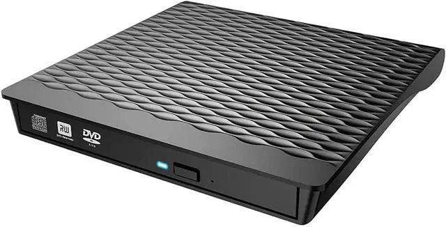 Alt view image 7 of 7 - Unknows External DVD Drive USB 3.0 Type-C DVD RW CDs Writer Portable DVD RW CDs Burner Suppot SD Cards Reader for Laptop Windows Burner Driver