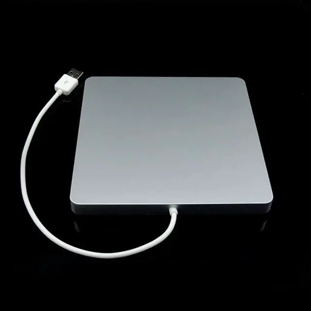 Alt view image 4 of 7 - Kiminors Laptop Type Suction Super Slim USB 2.0 Slot in External DVD Burner External Drives Box Enclosure Case
