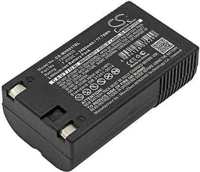 Main image of Yunwa Replacement Battery for Handiprinter Li-ion 6017 (2400mAh) Barcode Scanner