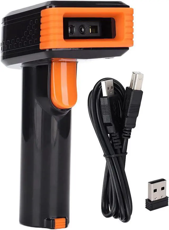 Alt view image 7 of 7 - Handheld USB Barcode Scanner, LED Screen Wireless Bar Code Scanning Gun for Shop Market Warehouse for Linux, for Android, for Windows XP/7/8/10, for OX S