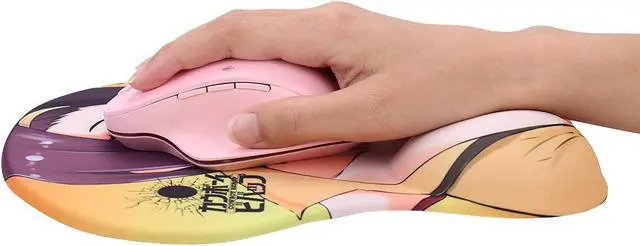 Alt view image 5 of 6 - CowboyBebop Anime Mouse Pads Boob Oppai Gaming 3D Mousepads 2Way Skin