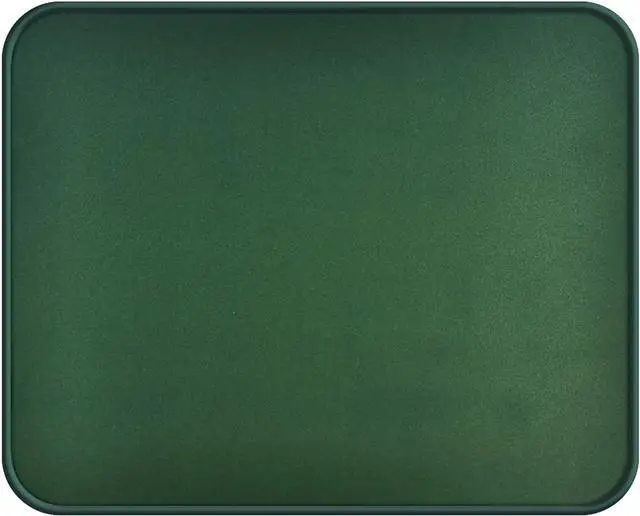 Main image of Computer Mouse Pad with Stitched Edge Premium Textured Small Mouse Mat Green Non Slip Black Rubber Base Gaming Mouse pad for Laptop Home&Office 10.2x8.3x0.12in