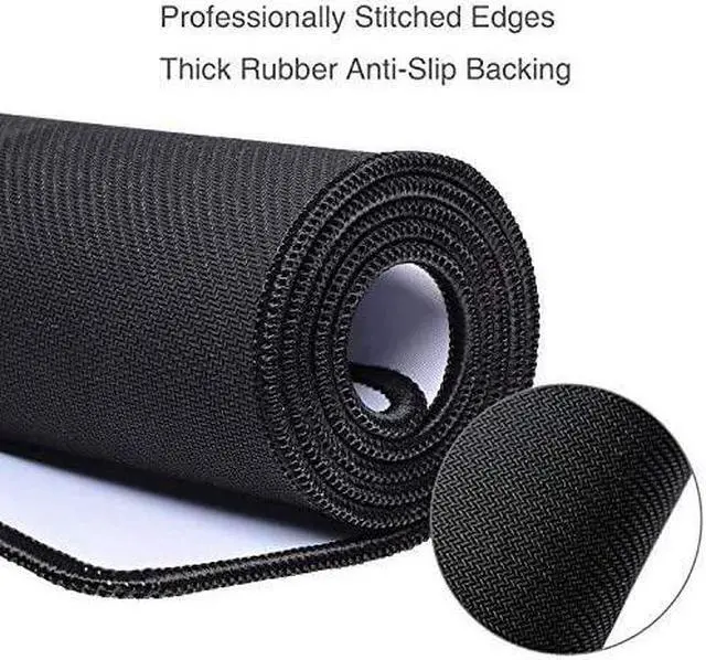 Alt view image 6 of 7 - Large Gaming Mouse Pad XXL[30% Large] Mouse Pad Extended Mouse Pad for Laptop Computer Big Keyboard MousePads Full Desk Large Big Mouse Pad with Stitched Edges(31.5“x15.8“x0.12“) (Leopard)