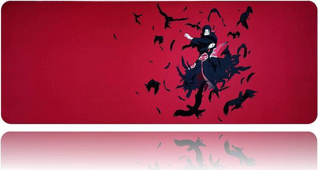 Anime Mouse Pad Akatsuki Black Large Gaming Mouse Mat 31.5x11.8 for  Laptop PC Office Desk Accessories 