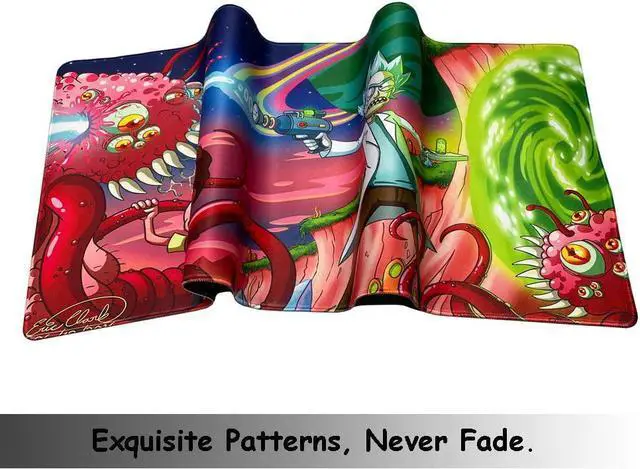 Alt view image 3 of 7 - Extended Mouse Pad Large Gaming Mouse Pad- 35.4x15.7inch Computer Keyboard Mouse Mat Non-Slip Mousepad Rubber Base and Stitched Edges for Game Players, Office, Study (Ruike/05)