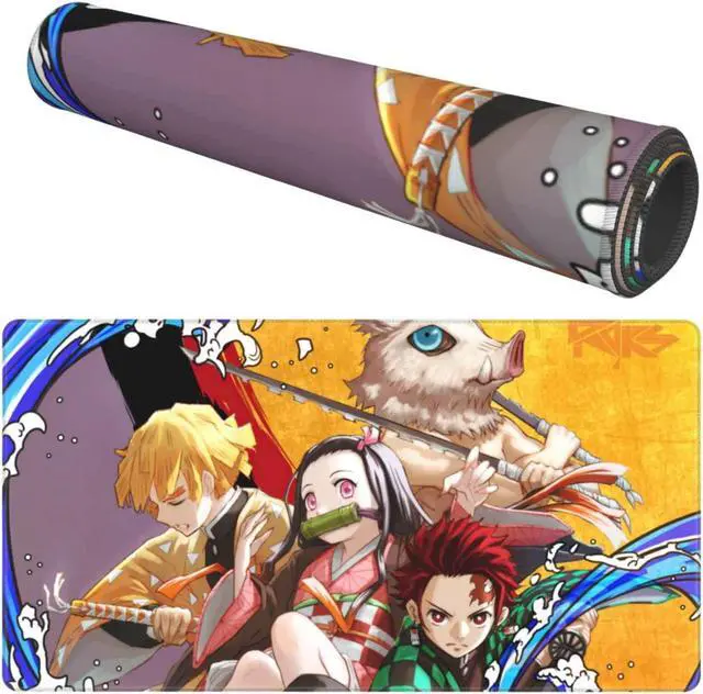 Alt view image 2 of 7 - Anime Mouse Pad Large Gaming Long Desk Keyboard Mat Non-Slip Mousepad for Computer Laptop 15.8x29.5 inch