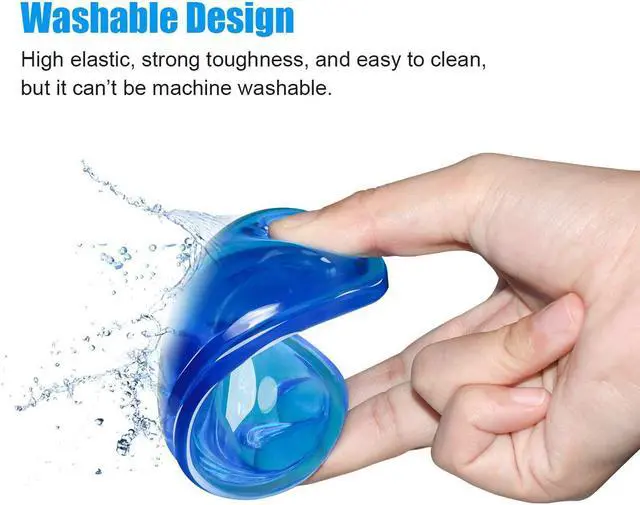 Alt view image 3 of 7 - Silicone Gel Wrist Rest Cushion Heart-Shaped Translucence Ergonomic Mouse Pad Cool Hand Pillow Effectively Reduce Wrist Fatigue Pain Blue 2 Pack