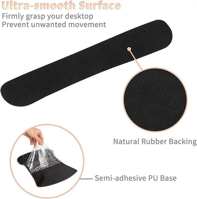 Alt view image 4 of 7 - Ergonomic Mouse Pad Wrist Support Gel and Keyboard Wrist Rest Set African Graffiti Girls with Red Hair Design for Laptop Gaming and Office, Comfortable and Pain Relief + Coaster