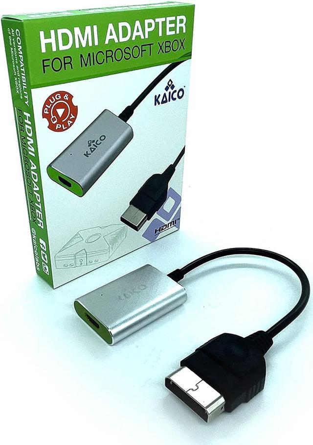 Xbox HDMI/Original Xbox AV Cable for All Classic Xbox Console Models - Component to HDMI - Xbox to HDMI Converter Any Xbox to Connect to HDTV - Xbox Original