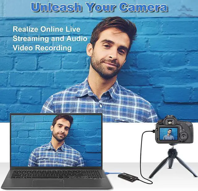 Alt view image 3 of 7 - 4K Capture Card, SFABF 1080P HDMI Audio Video Capture Card via DSLR Camcorder Computer PS4 X-box for Live Streaming Broadacast Video Recording Gaming USB 3.0 Video Capture Adapter Game Capture Device
