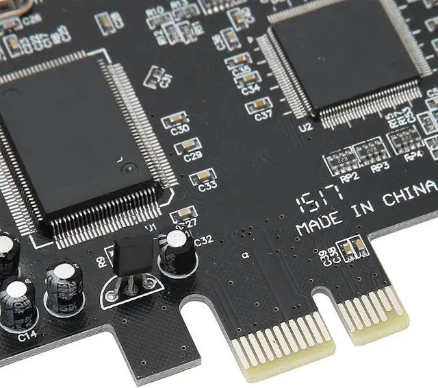 Alt view image 7 of 7 - PCIe Sound Card, Sound Card 6 Channels Stereo Desktop Audio Signal Conversion Hardware with Driver CD for Windows 7/Vista/XP 32/64bit