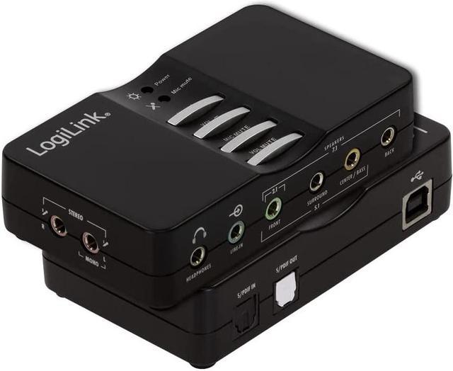 Slagskib bacon Relaterede LogiLink USB 2.0 7.1 Channel Sound Box Sound Cards - Newegg.com