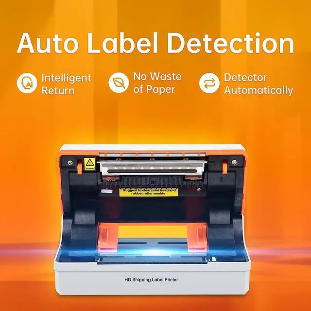 Alt view image 5 of 7 - K COMER Thermal Label Printer 4x6 Shipping Label Printer for Small Business & Shipping Package 203dpi 150mm/s for , Ebay, Shopify, Etsy, UPS, USPS, FedEx, DHL