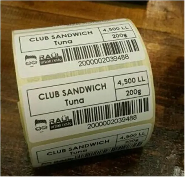 Alt view image 5 of 6 - Thermal Bar Code QR Code Label Printer Clothing Tags Supermarket Price Sticker Print(236B Label Printer)