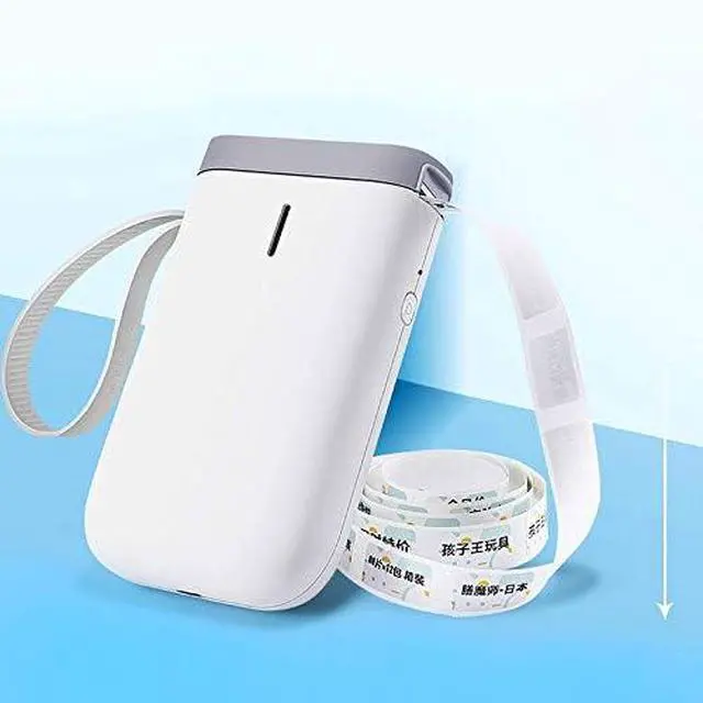 Alt view image 4 of 5 - Label Printer Portable Pocket Label Printer Portable BT Thermal Label Printer Fast Printing Home Use Office Printer(E)