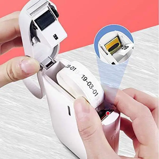 Alt view image 3 of 5 - Label Printer Portable Pocket Label Printer Portable BT Thermal Label Printer Fast Printing Home Use Office Printer(E)