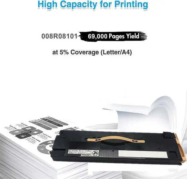 Alt view image 6 of 7 - Replacement 008R08101 Waste Toner Cartridge for  AltaLink C8130 C8135 C8145 C8155 C8230 C8235 C8245 C8255 B8145 B8155 B8245 B8255 Waste Toner Container Box Bottle (W/O Suction Filter)