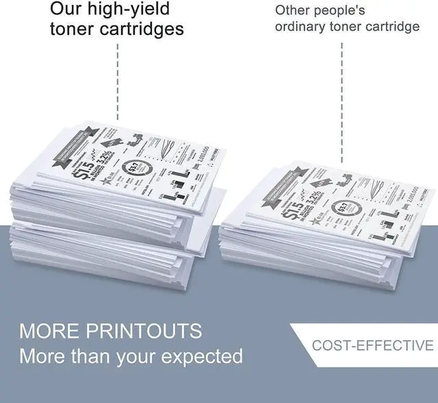 Alt view image 4 of 7 - [High Yield 3,000 Pages] TN-730 TN730 Toner Cartridge Replacement for Brother TN730 DCP-L2550DW MFC-L2710DW MFC-L2750DW HL-L2350DW HL-L2370DW/DWXL HL-L2395DW Printers,TN730 1PK
