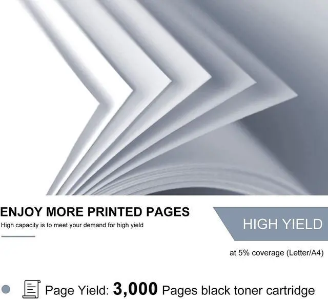 Alt view image 3 of 7 - [High Yield 3,000 Pages] TN-730 TN730 Toner Cartridge Replacement for Brother TN730 DCP-L2550DW MFC-L2710DW MFC-L2750DW HL-L2350DW HL-L2370DW/DWXL HL-L2395DW Printers,TN730 1PK
