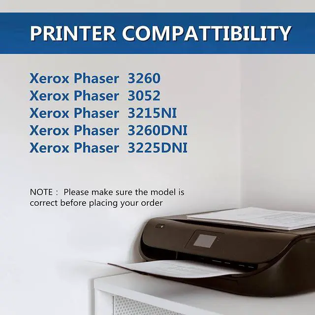 Alt view image 2 of 6 - VicLabs Compatible 106R02777 3260 3215 Toner Cartridge Replacement for Xerox 3260 3215 Toner for use in Xerox Phaser 3260 3052 3260DNI WorkCentre 3215 3215NI 3225 Printers -High Yield 3,000 Pages