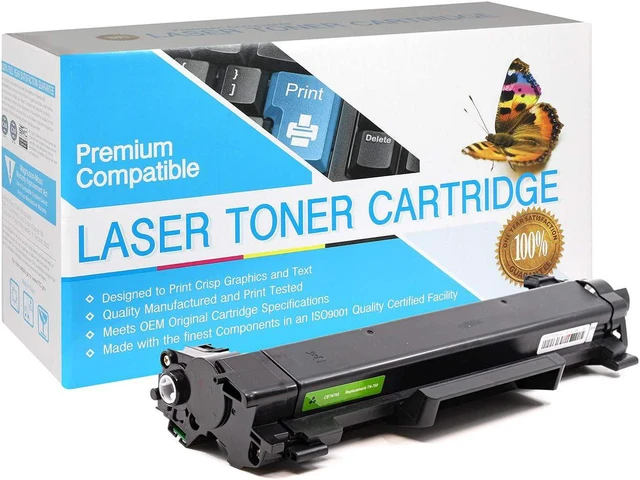 Main image of MS Imaging Supply Laser Toner Cartridge Cartridge Replacement for Brother TN760 (Black, 2 Pack)