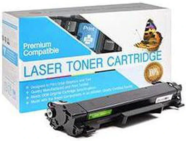 Alt view image 2 of 7 - MS Imaging Supply Laser Toner Cartridge Cartridge Replacement for Brother TN760 (Black, 2 Pack)