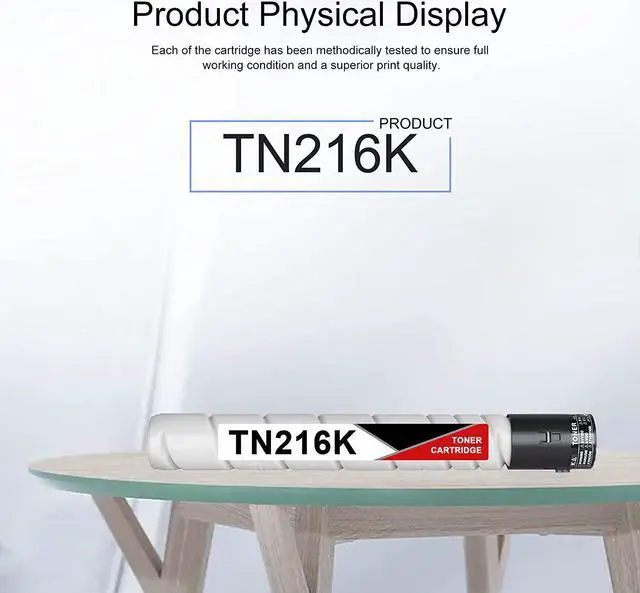 Alt view image 5 of 6 - DQDZSWGS Compatible TN216K A11G131 Toner Cartridge Replacement for Konica Minolta Bizhub C220 C360 C280 Toner Printer Ink (Black, 3 Pack)