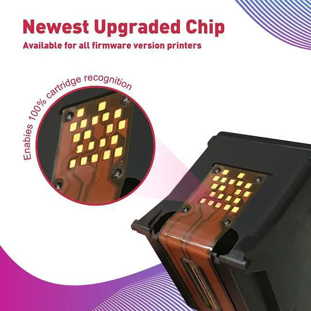 Alt view image 2 of 7 - HOTCOLOR Ink Cartridge 243 and 244 Replacement for Canon Ink 243 244 PG 243 CL 244 for Canon Pixma TS3420 Ink MG2522 TS3120 TS3122 MX492 MG2525 TR4520 (1Black/1Tri-Color, 2PK)