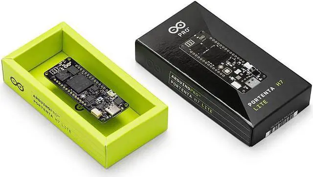 Alt view image 4 of 4 - Portenta H7 Lite [ABX00045]  Dual-Core Microcontroller with ARM Cortex-M7 & M4, Optimized for Edge Computing, IoT, and AI Applications