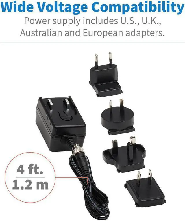 Alt view image 6 of 7 - Tripp Lite 4 Port DisplayPort USB KVM Switch, Quad Port DP USB KVM Switch, 4K 60 Hz, HDR, HDCP 2.2, DP 1.4, USB 3.0 Cables, Black (B005-DPUA4)