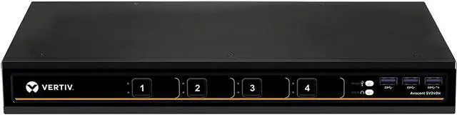 Main image of Vertiv Avocent 4-Port HDMI 4K Ultra HD KVM Switch (SV240H)