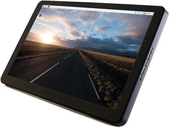 Main image of waveshare 15.6inch Capacitive Touch Screen LCD with Case Compatible with Raspberry Pi4B/3B+/3A+/2B/B+/A+/Zero/Zero W/WH/Zero 2W CM3+/4 1920×1080 Resolution HDMI IPS Supports Jetson Nano/Windows