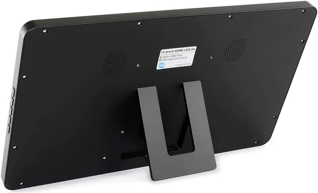 Alt view image 2 of 7 - waveshare 15.6inch Capacitive Touch Screen LCD with Case Compatible with Raspberry Pi4B/3B+/3A+/2B/B+/A+/Zero/Zero W/WH/Zero 2W CM3+/4 1920×1080 Resolution HDMI IPS Supports Jetson Nano/Windows